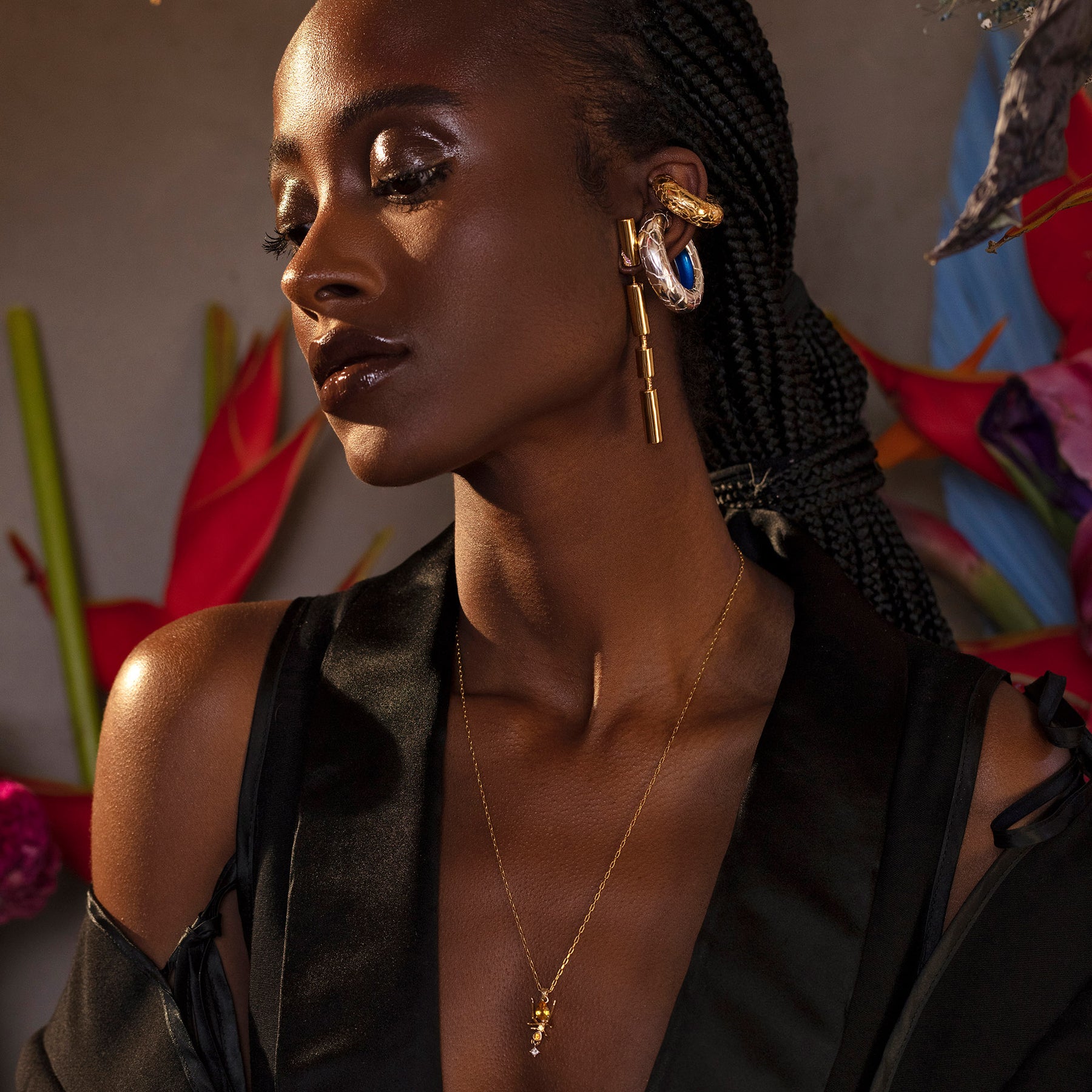 Beatrice Mini Ear Cuff Yellow Gold