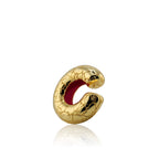Beatrice Small Earcuff, Gold Vermeil