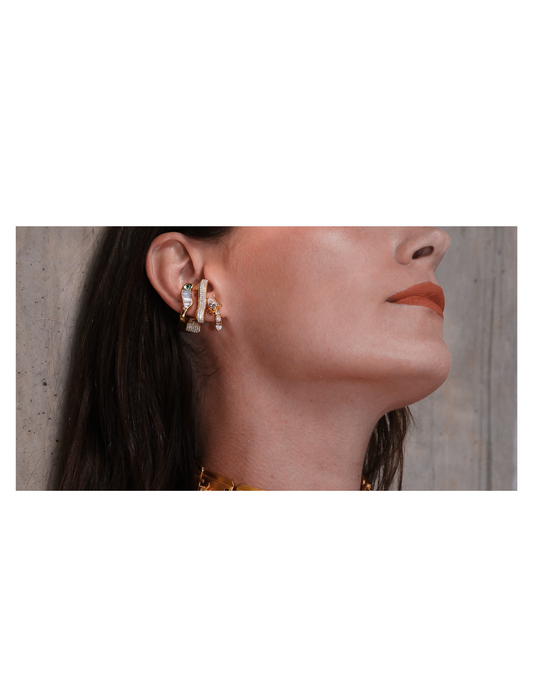 How to Build the Perfect Fine Jewelry Stack - Rings, Ear Cuffs and Necklaces - Cocoerow Fine Jewelry