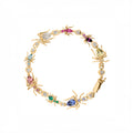Cocoerow Ant Tennis Bracelet 14K Gold Kokoro Collection Sculptural Fine Jewelry