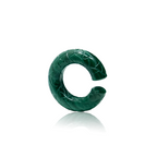 Beatrice Large Earcuff, Malachite