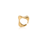 Bobbi Convertible Ring, 18K Gold and Pave Diamonds