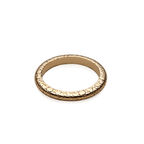 Cracked Ring Thin, 14K Gold