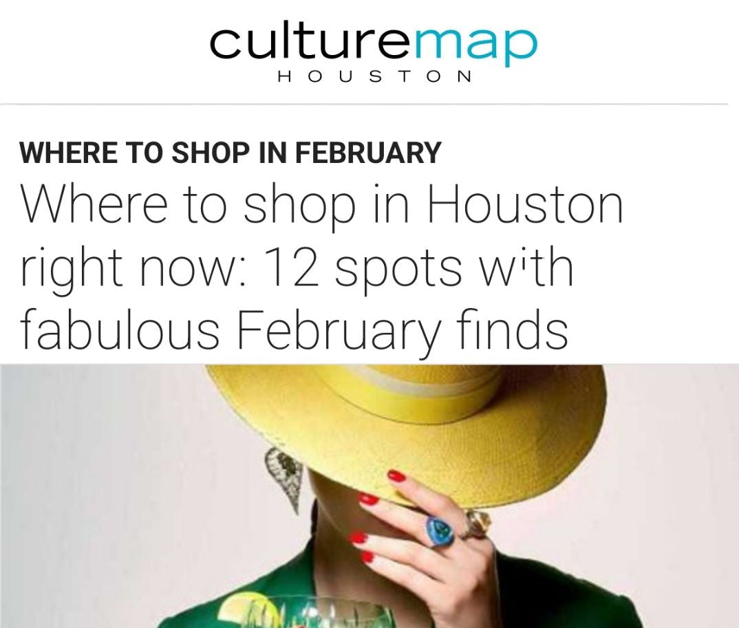 Culture map houston Where to shop in Houston features Cocoerow Fine Jewelruy