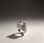 Vea Ring, 14K White Gold and Diamond