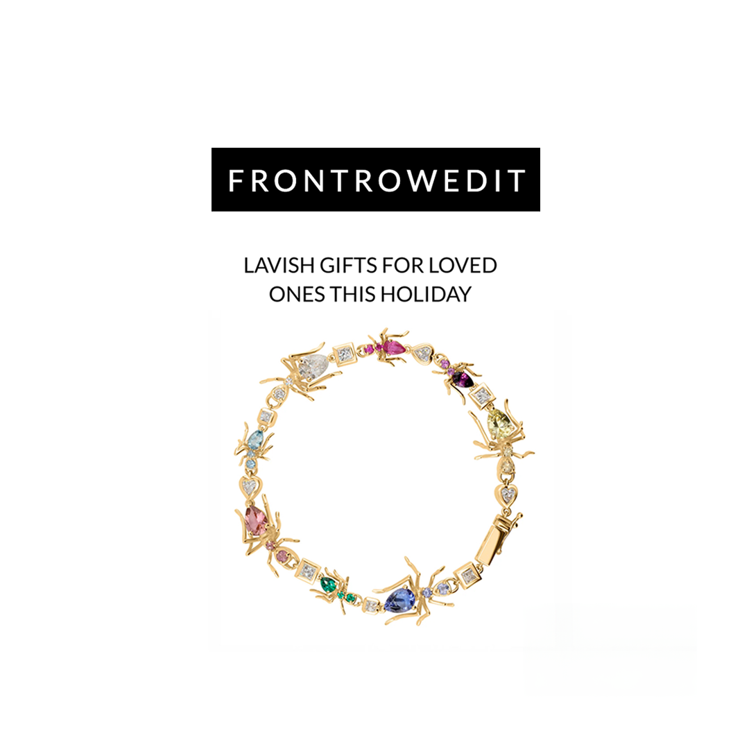 Cocoerow Front Row Edit Press Feature Kokoro Ant Tennis Bracelet Sculptural Fine Jewelry