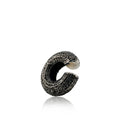Cocoerow Mini Beatrice Ear Cuff Okuta Collection Black Sculptural Fine Jewelry