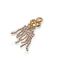 Cocoerow Statement Earring 14K Yellow Gold Crystal Sculptural Fine Jewelry